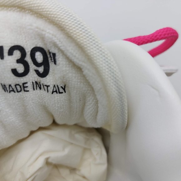 Off-White Virgil Abloh Women's Mountain Cleats Arrow Low Top Sneakers White - Picture 10 of 14